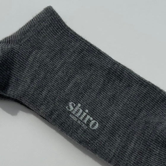 Soft and light merino socks. Made in Italy.