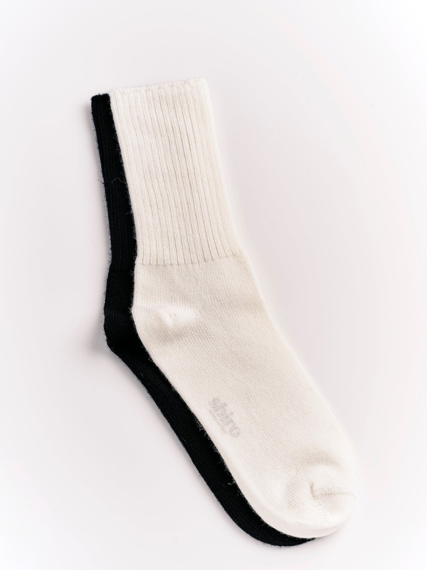 1985 Men's Mixed L (Soy Milk & Black)