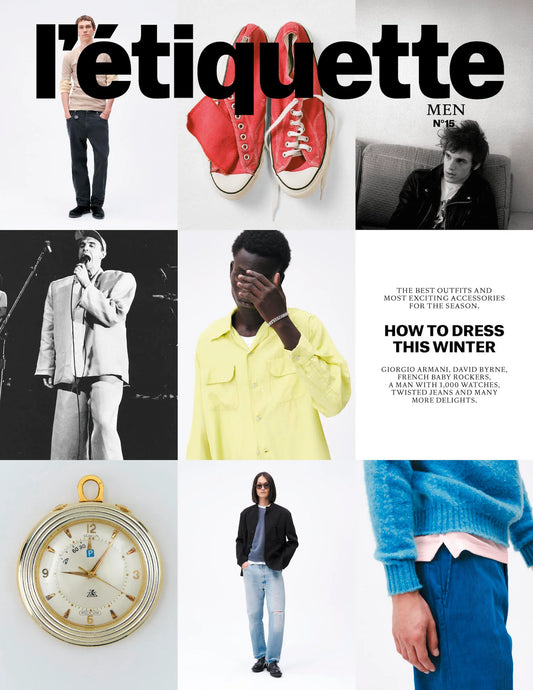 L'ÉTIQUETTE MEN N°15 FALL-WINTER 2025/26